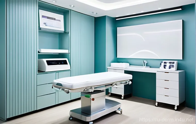 피부과 시술 리뷰 사이트 - **Prompt:** A professional and reassuring female cosmetologist, in her late 30s to early 40s, with a...