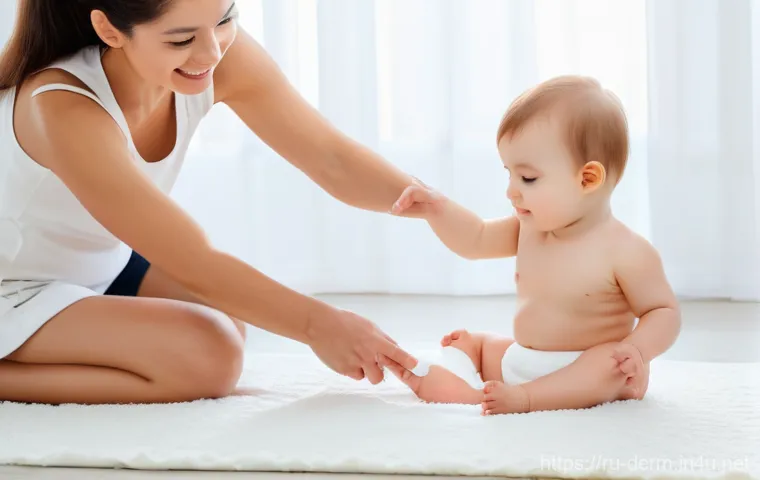 피부염 치료제 추천 - A person in their late 20s to early 30s, with a relaxed and peaceful expression, sitting in a comfor...