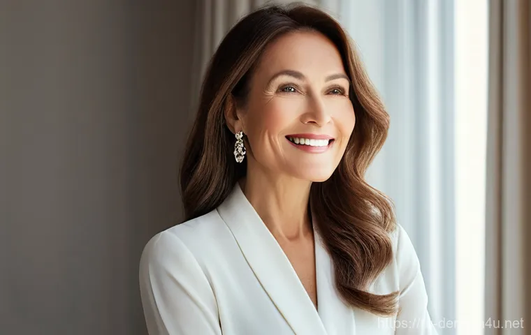 피부 리프팅 장단점 - **Home Skincare - Post-Procedure Glow:** A beautiful woman, approximately 45-55 years old, with radi... 피부 리프팅 장단점 - **Home Skincare - Post-Procedure Glow:** A beautiful woman, approximately 45-55 years old, with radi...